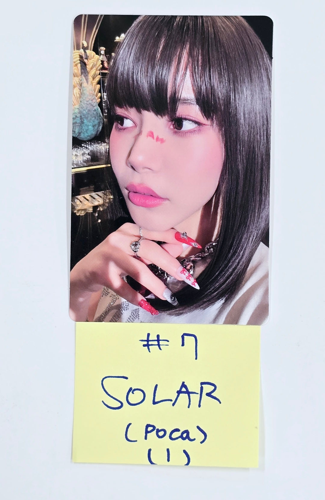 SOLAR (Of MAMAMOO) "WANT " - Official Photocard [Poca Album Ver.] [25.4.3]
