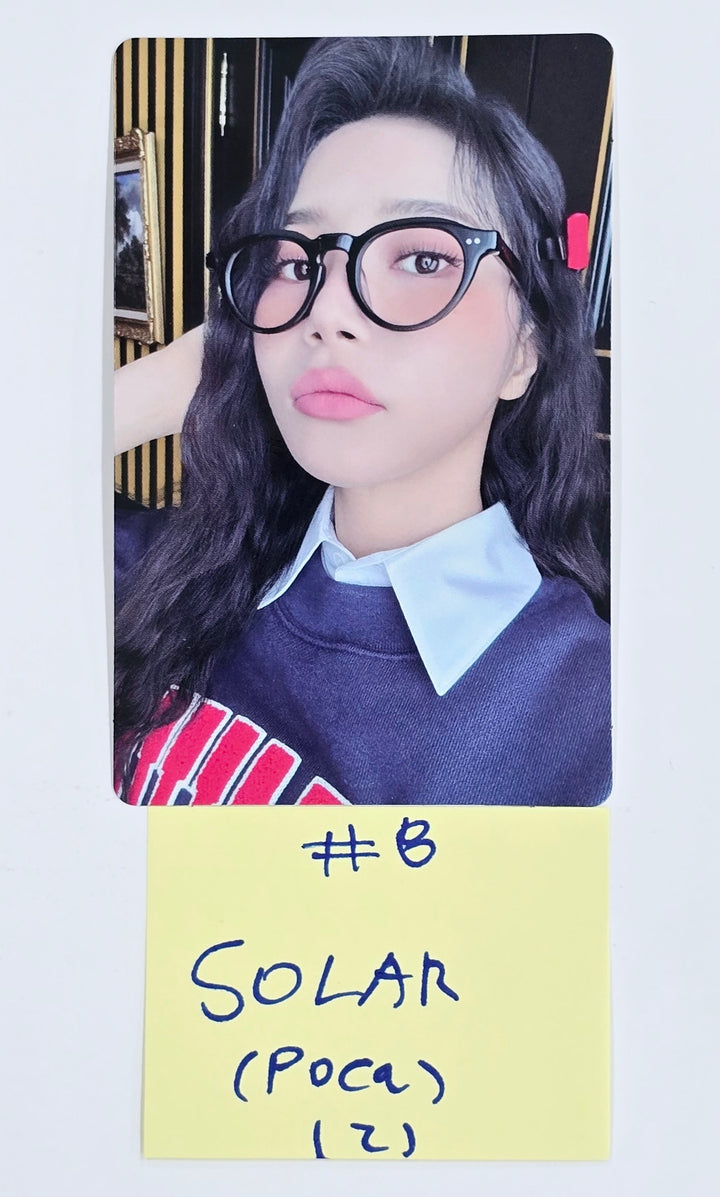 SOLAR (Of MAMAMOO) "WANT " - Official Photocard [Poca Album Ver.] [25.4.3]