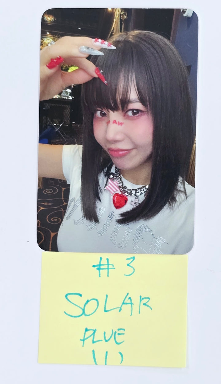 SOLAR (Of MAMAMOO) "WANT " - Official Photocard [PLVE Ver.] [25.4.3]