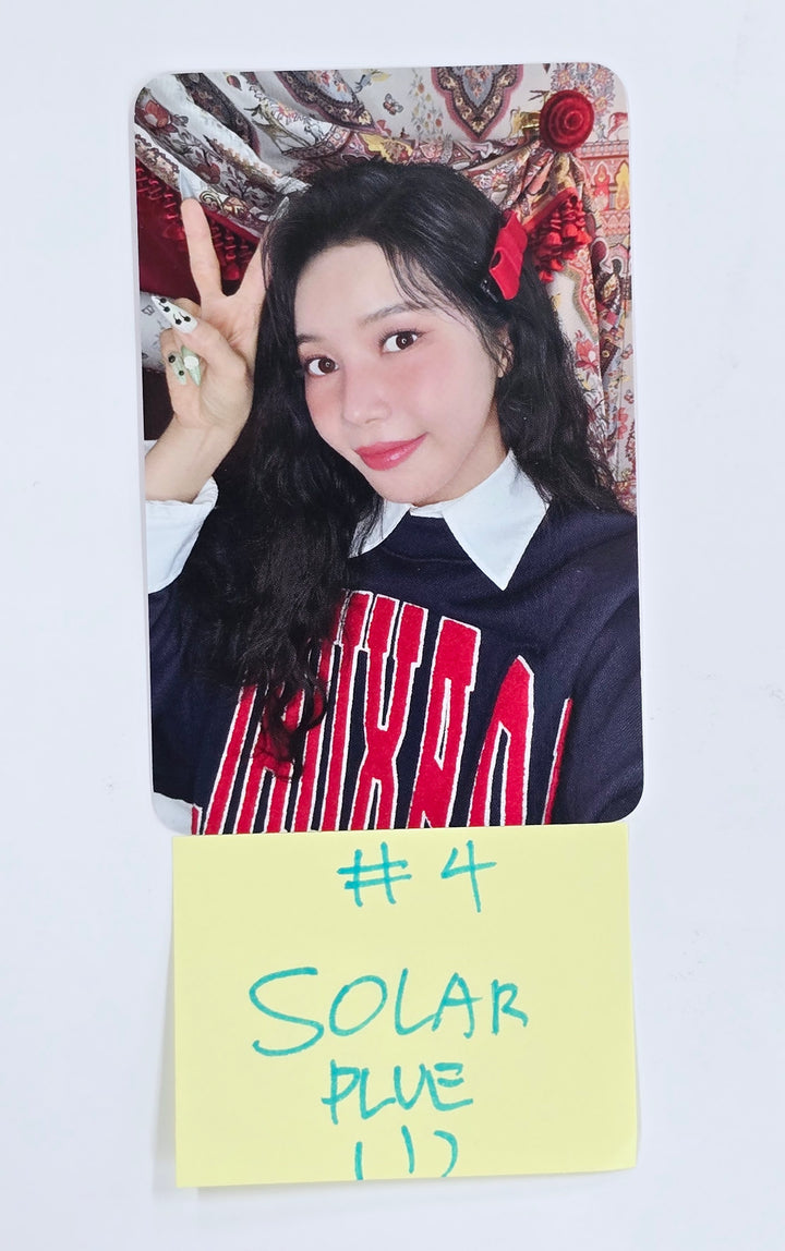 SOLAR (Of MAMAMOO) "WANT " - Official Photocard [PLVE Ver.] [25.4.3]