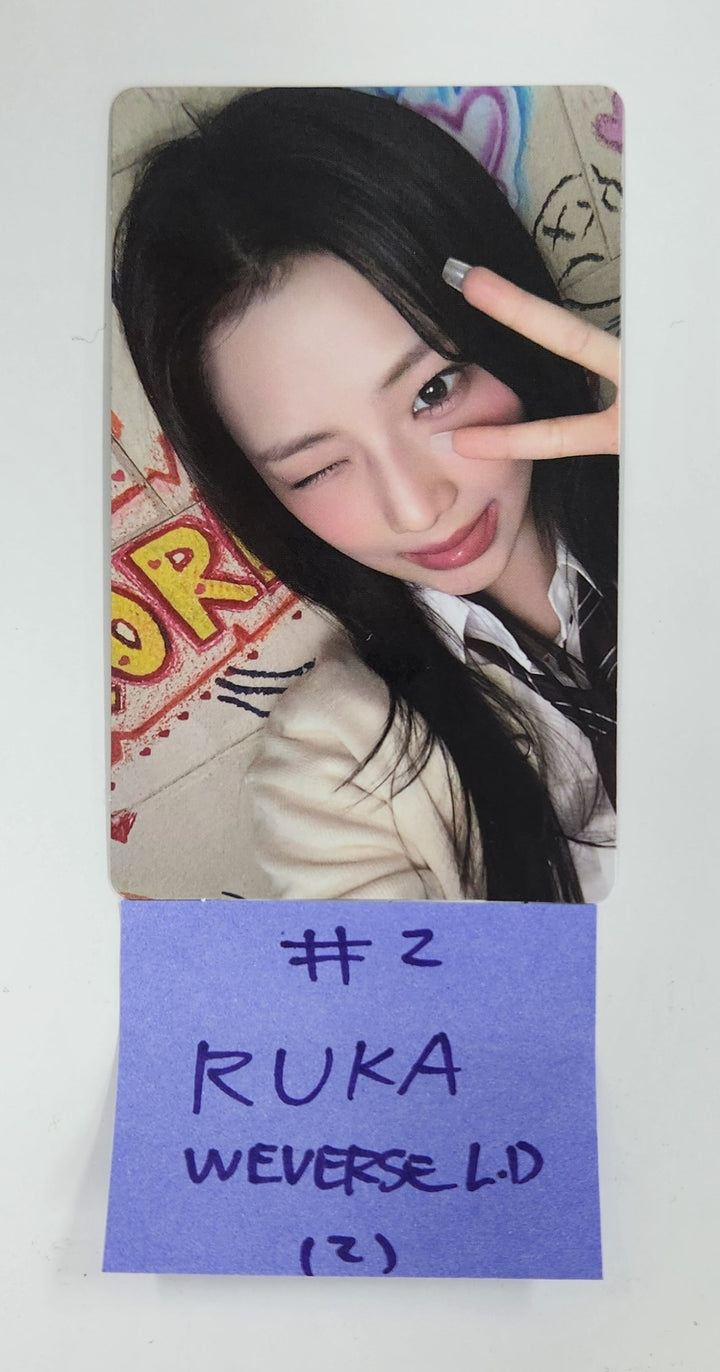 Babymonster "DRIP" 1st Full Album - Weverse Shop Lucky Draw Event Photocard Round 2 [25.4.3]