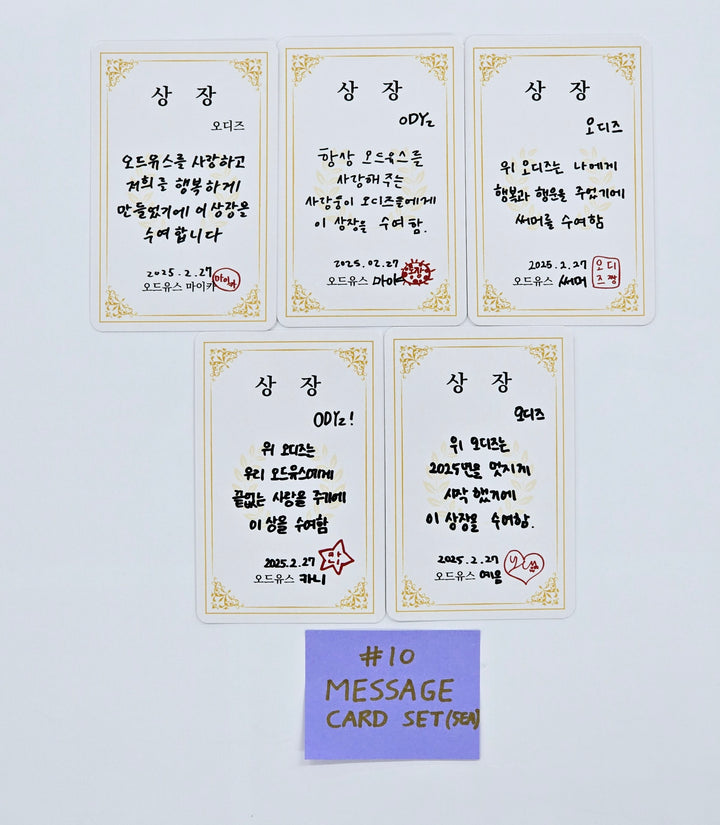 ODD YOUTH "Best Friendz" - Makestar Fansign Event Photocard (2) [25.4.3]