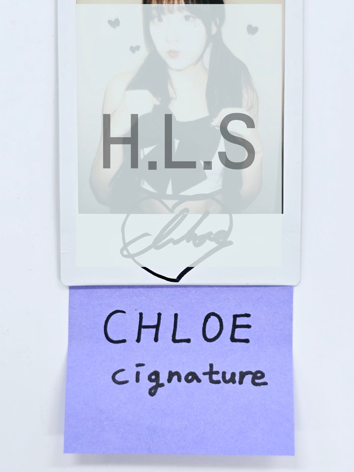 Chloe (Of Cignature) "Sweetie but Saltie" - Hand Autographed(Signed) Polaroid [25.4.3]