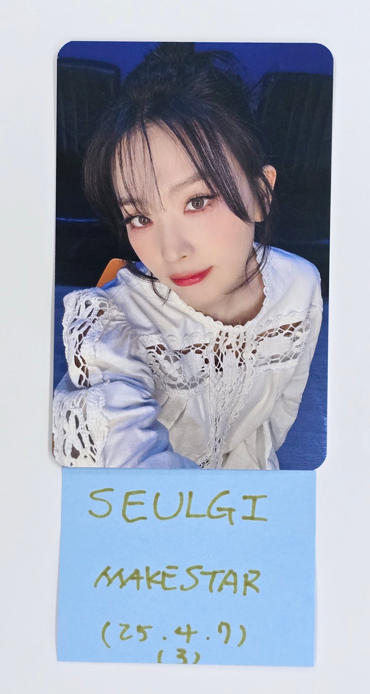 SEULGI (Of Red velvet) "Accidentally On Purpose" - Makestar Fansign Event Photocard [25.4.7]