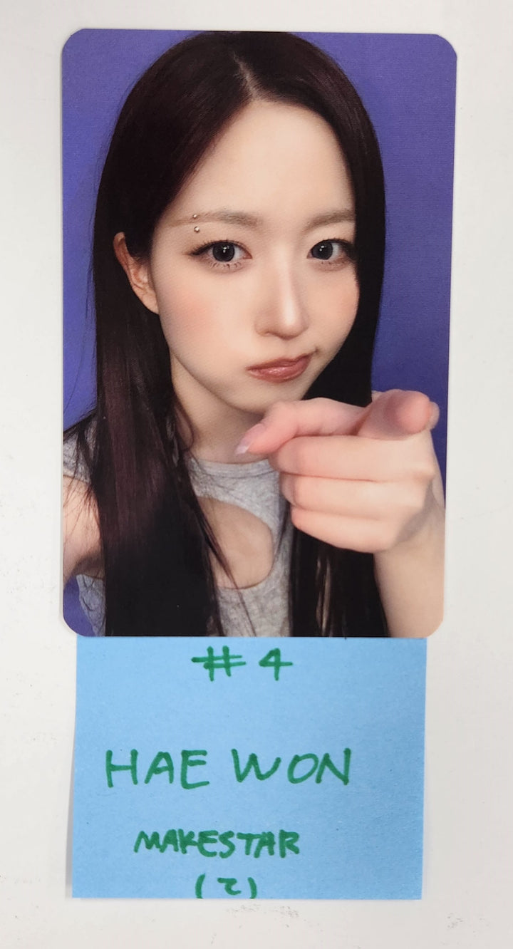 NMIXX "Fe3O4: FORWARD" - Makestar Fansign Event Photocard Round 3 [25.4.7]