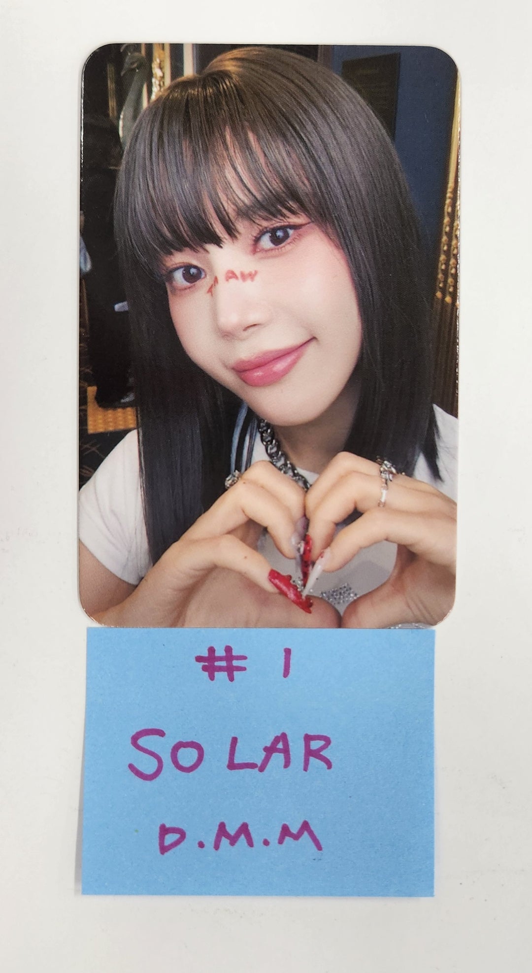 SOLAR (Of MAMAMOO) "WANT " - Dear My Muse Lucky Draw Event Photocard Round 2 [25.4.7]