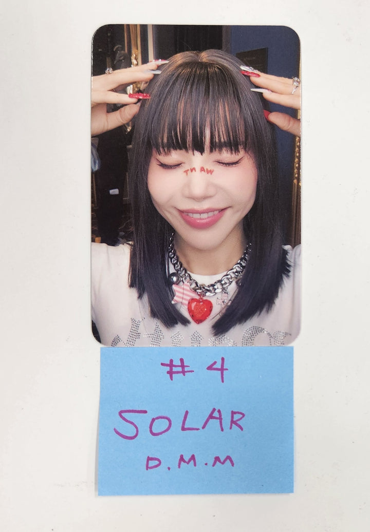 SOLAR (Of MAMAMOO) "WANT " - Dear My Muse Lucky Draw Event Photocard Round 2 [25.4.7]