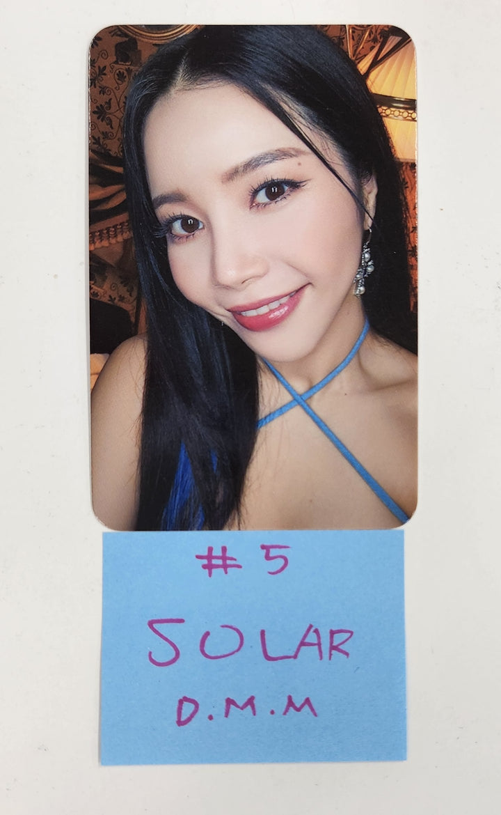 SOLAR (Of MAMAMOO) "WANT " - Dear My Muse Lucky Draw Event Photocard Round 2 [25.4.7]