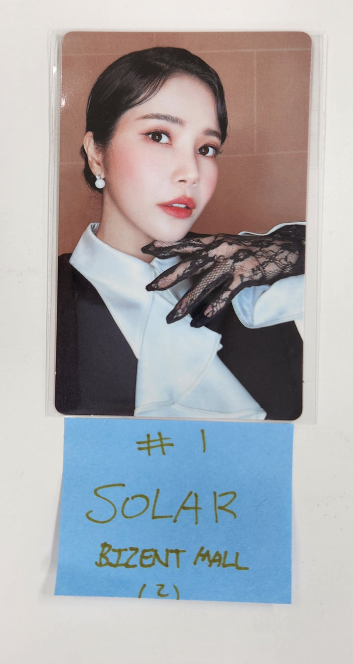 SOLAR (Of MAMAMOO) "WANT " - Bizent Mall Pre-Order Benefit Photocard [25.4.7]