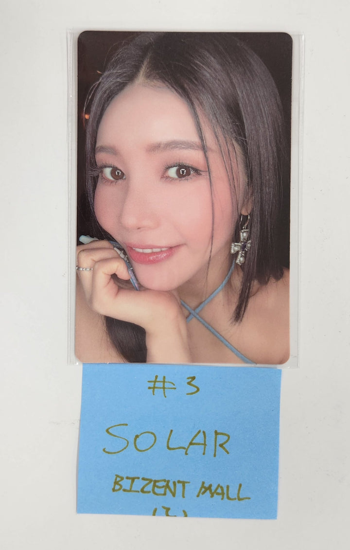 SOLAR (Of MAMAMOO) "WANT " - Bizent Mall Pre-Order Benefit Photocard [25.4.7]