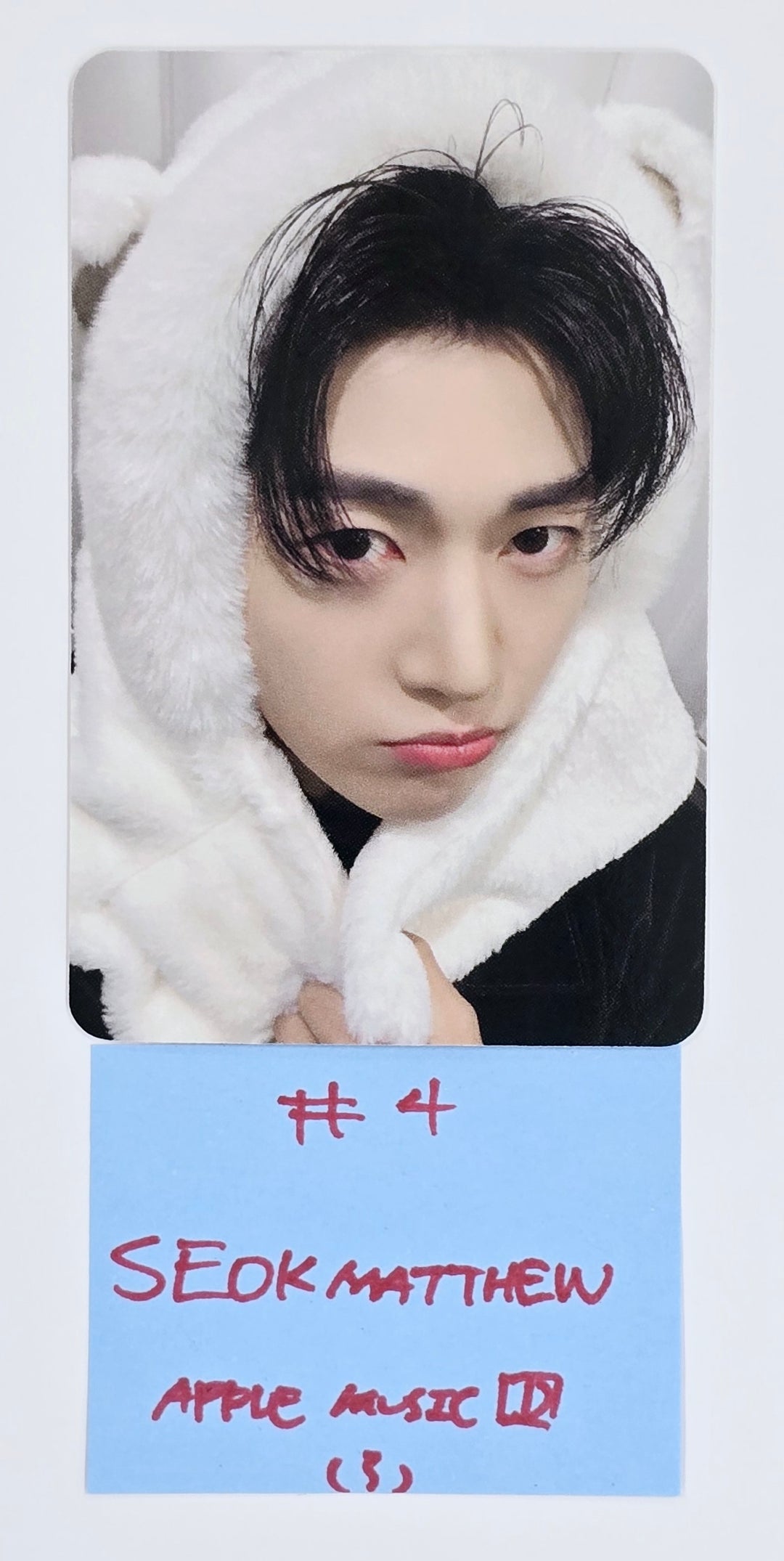 ZEROBASEONE "𝗕𝗟𝗨𝗘 𝗣𝗔𝗥𝗔𝗗𝗜𝗦𝗘" The 5th Mini Album - Apple Music Fansign Event Photocard [Digipack Ver.] [25.4.7]