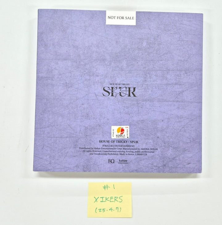 TEMPEST "RE: Full of Youth", CLOSE YOUR EYES "ETERNALT", Xikers "HOUSE OF TRICKY : SPUR" - Hand Autographed(Signed) Promo Album [25.4.7]