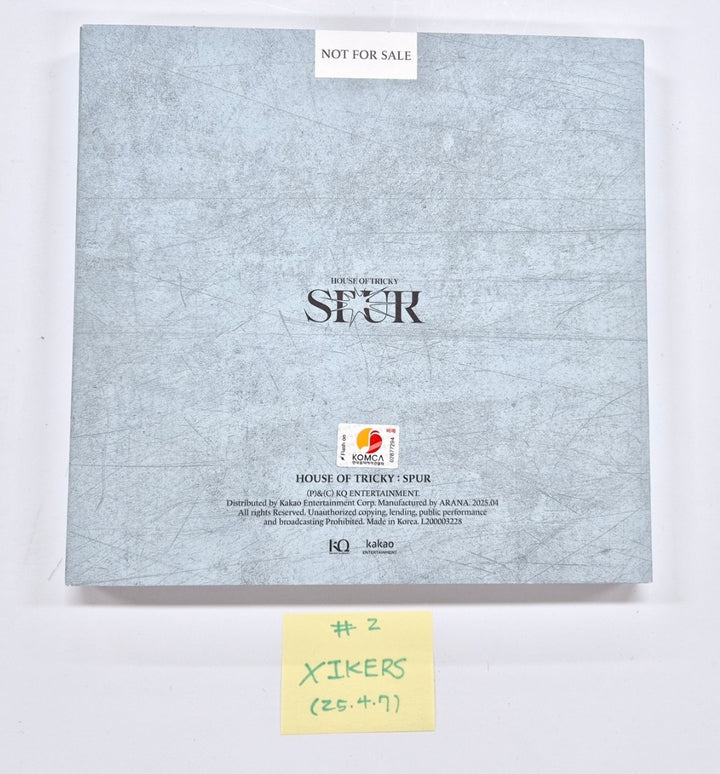 TEMPEST "RE: Full of Youth", CLOSE YOUR EYES "ETERNALT", Xikers "HOUSE OF TRICKY : SPUR" - Hand Autographed(Signed) Promo Album [25.4.7]
