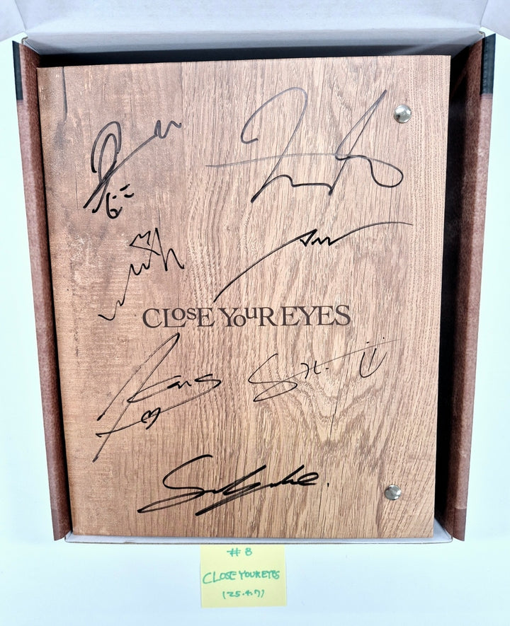 TEMPEST "RE: Full of Youth", CLOSE YOUR EYES "ETERNALT", Xikers "HOUSE OF TRICKY : SPUR" - Hand Autographed(Signed) Promo Album [25.4.7]