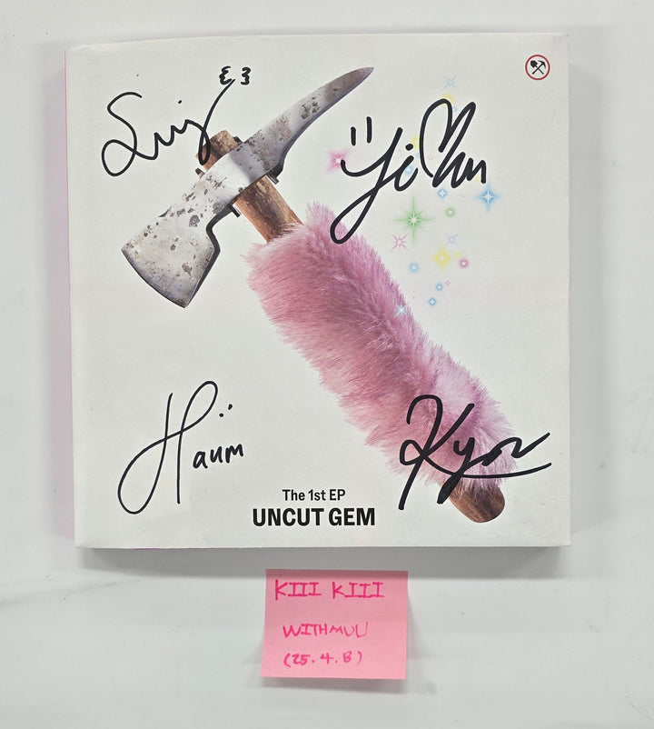 KiiiKiii "UNCUT GEM" - Hand Autographed(Signed) Album [DIGGING Ver.] [25.4.8] - Must Read !
