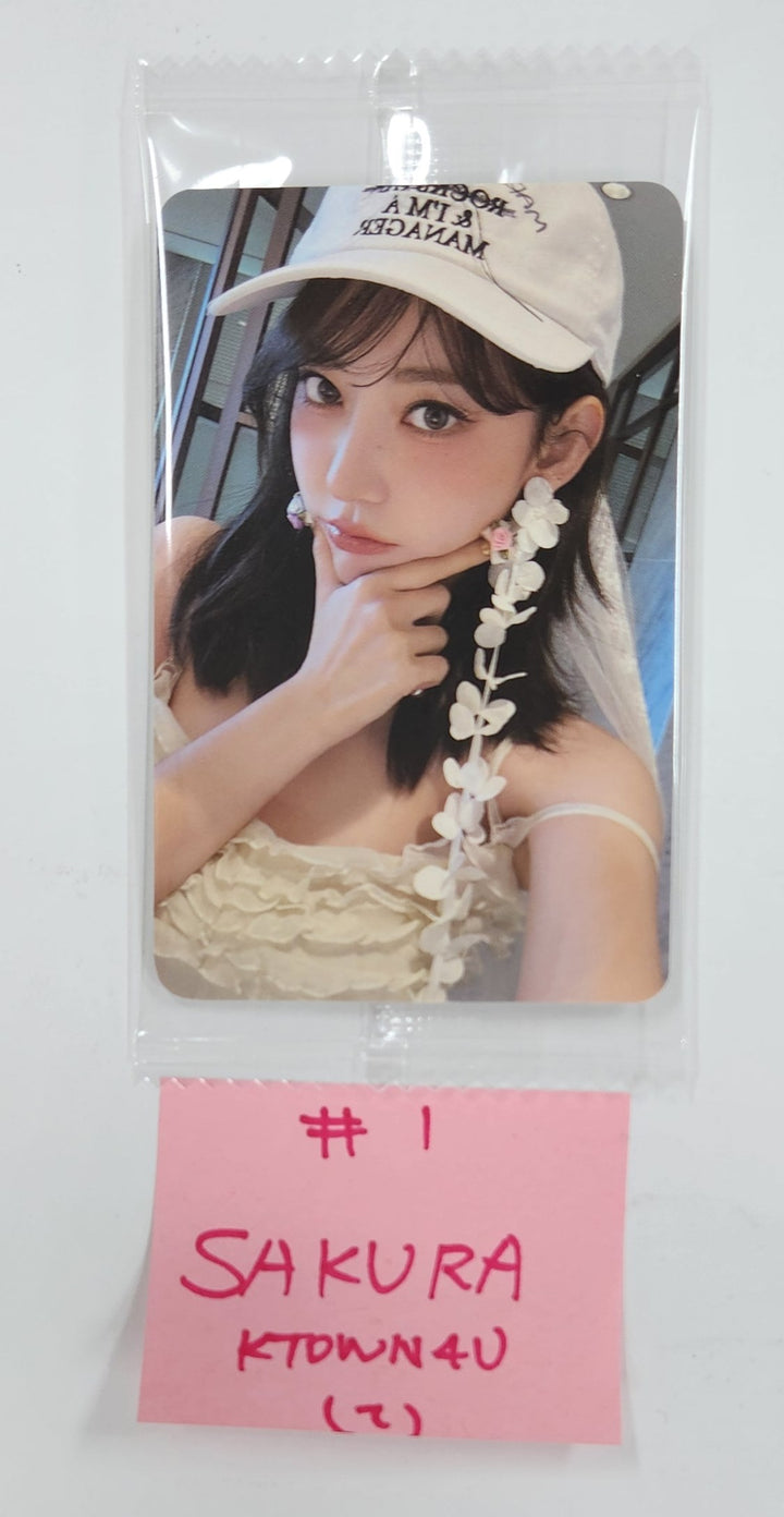 Le Sserafim "Hot" - Ktown4U Fansign Event Photocard [Compact Ver.] [25.4.8]