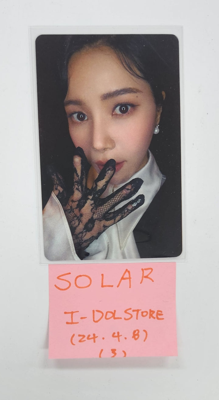 SOLAR (Of MAMAMOO) "WANT " - IDOL STORE Pre-Order Benefit Photocard [25.4.8]