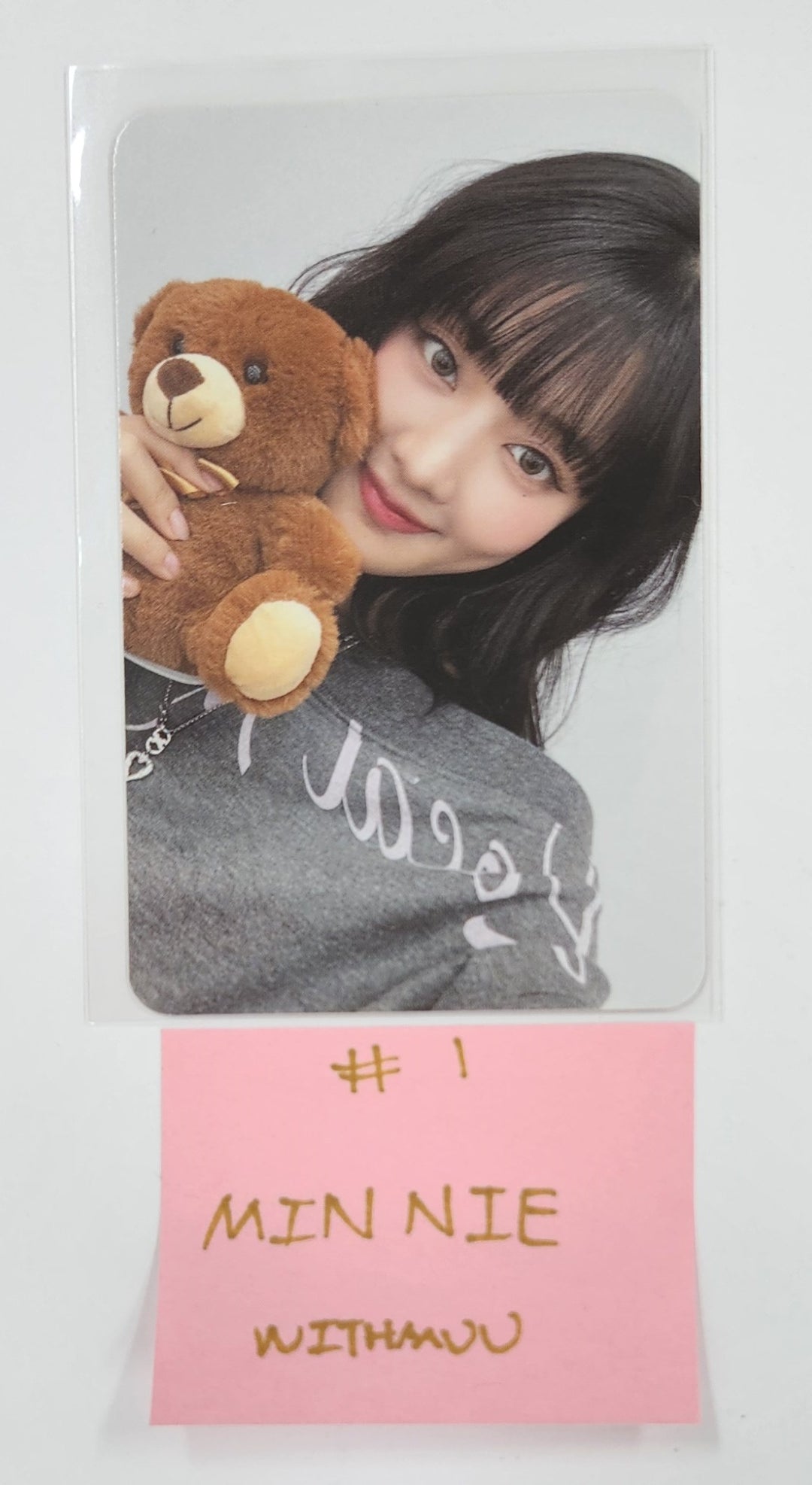 Minnie (of (G)I-DLE) "Her" - Withmuu Fansign Event Photocard Round 2 [25.4.8]