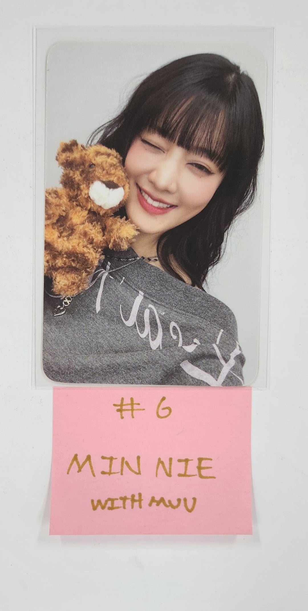 Minnie (of (G)I-DLE) "Her" - Withmuu Fansign Event Photocard Round 2 [25.4.8]