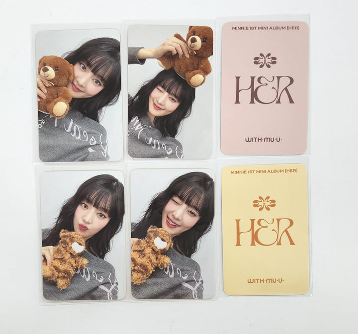 Minnie (of (G)I-DLE) "Her" - Withmuu Fansign Event Photocard Round 2 [25.4.8]