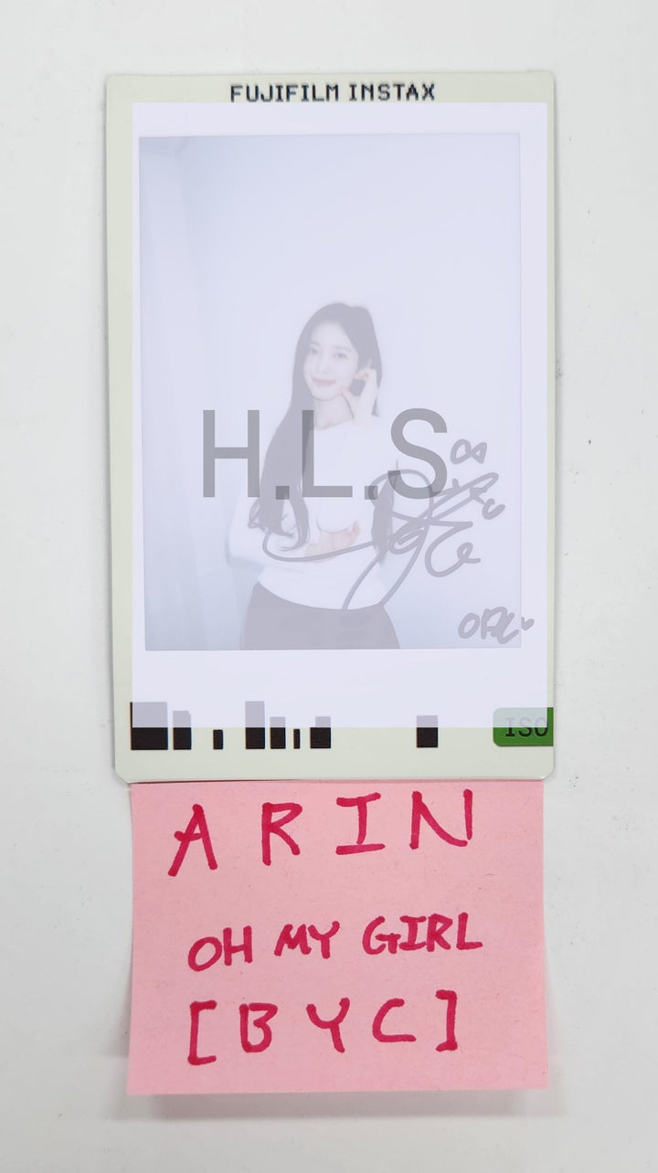 Arin (Of Oh My Girl) - Hand Autographed(Signed) Polaroid [25.4.8]