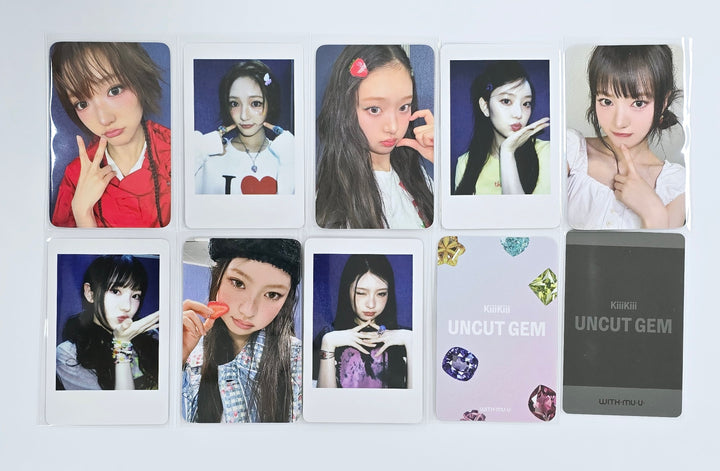 KiiiKiii "UNCUT GEM" - Withmuu Lucky Draw Event Photocard Round 2 [25.4.8]