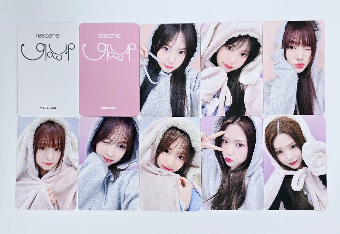 RESCENE "Glow Up" - Makestar Fansign Event Photocard Round 2 [25.4.8]