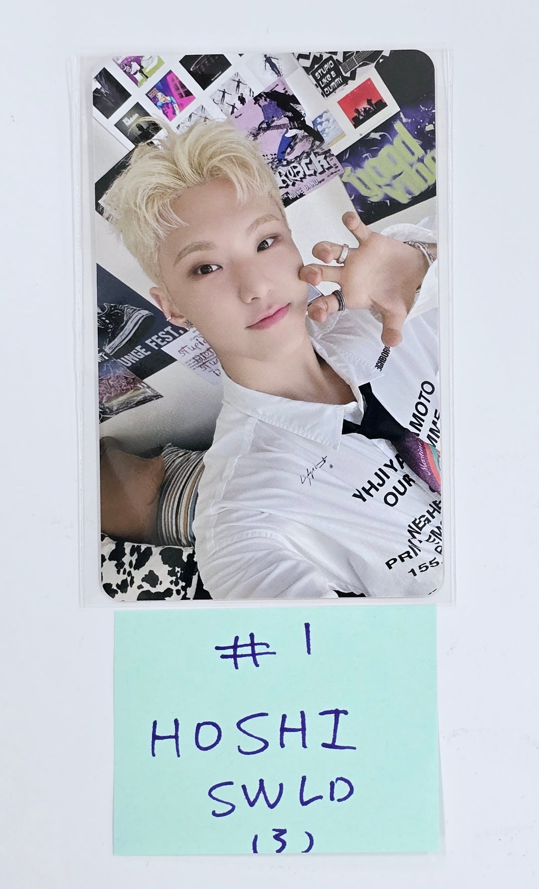 Hoshi x Woozi (Of SEVENTEEN) "BEAM" - Soundwave Lucky Draw Event Photocard Round 2 [25.4.9]