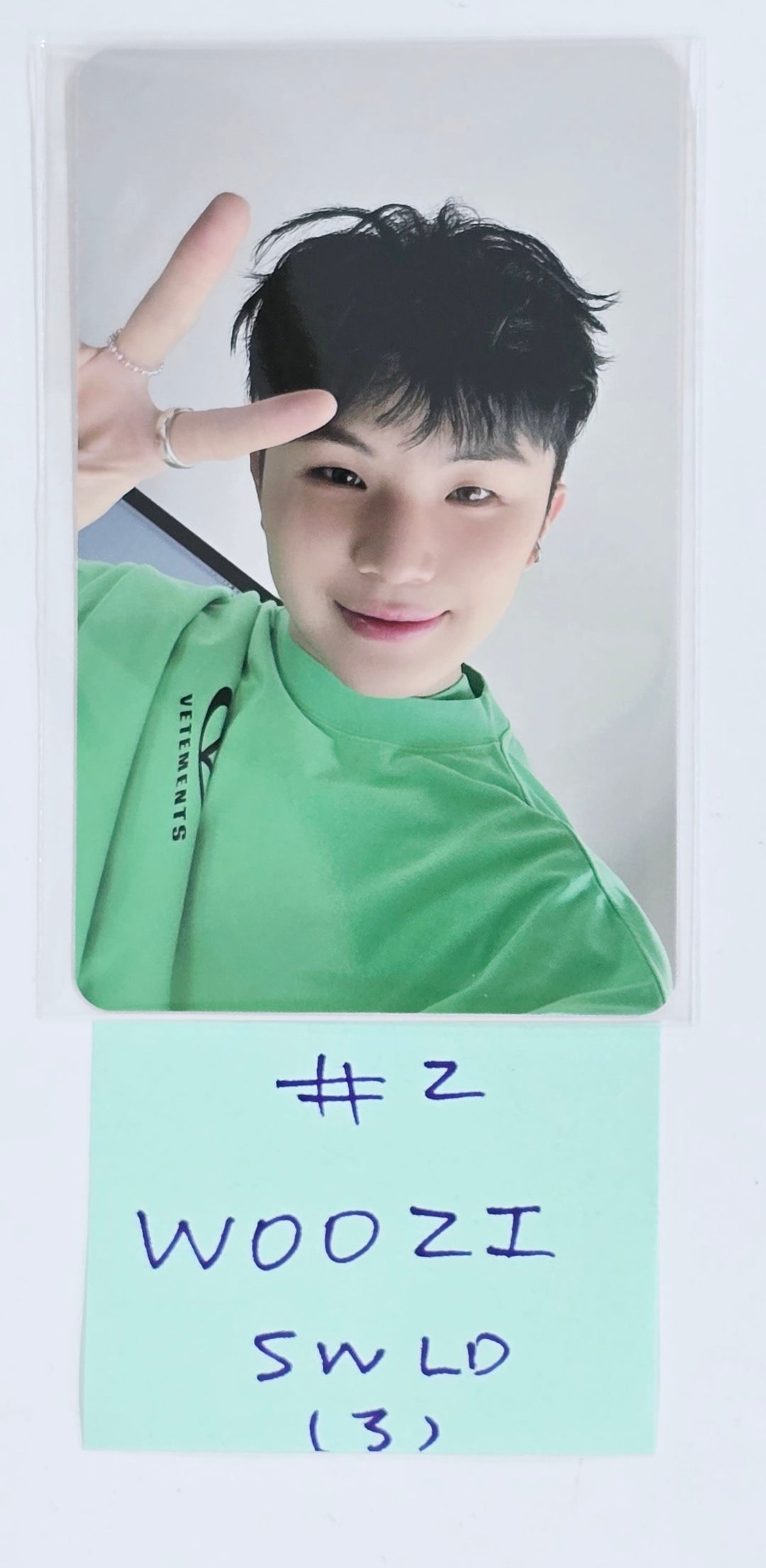 Hoshi x Woozi (Of SEVENTEEN) "BEAM" - Soundwave Lucky Draw Event Photocard Round 2 [25.4.9]