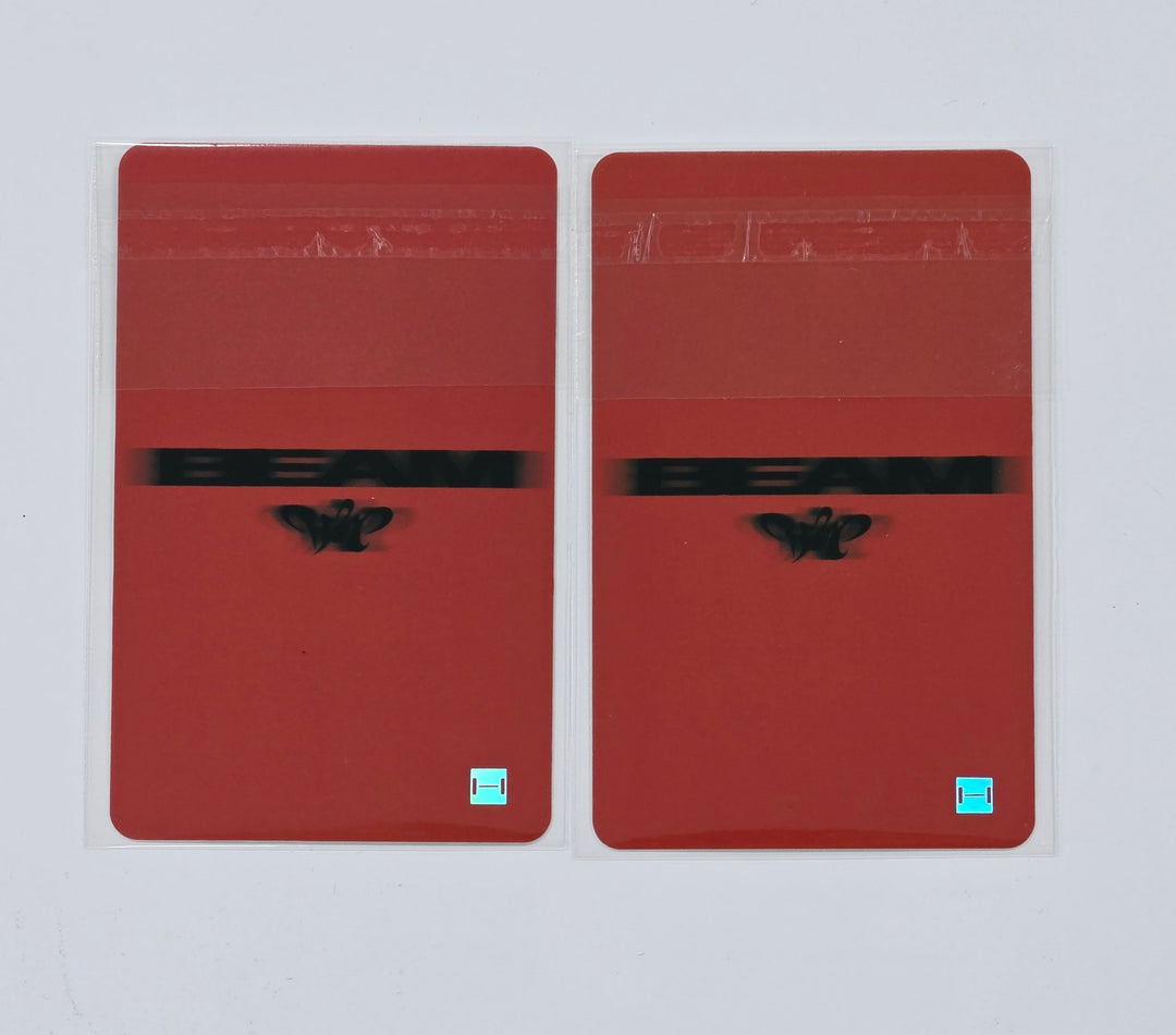 Hoshi x Woozi (Of SEVENTEEN) "BEAM" - Soundwave Lucky Draw Event Photocard Round 2 [25.4.9]