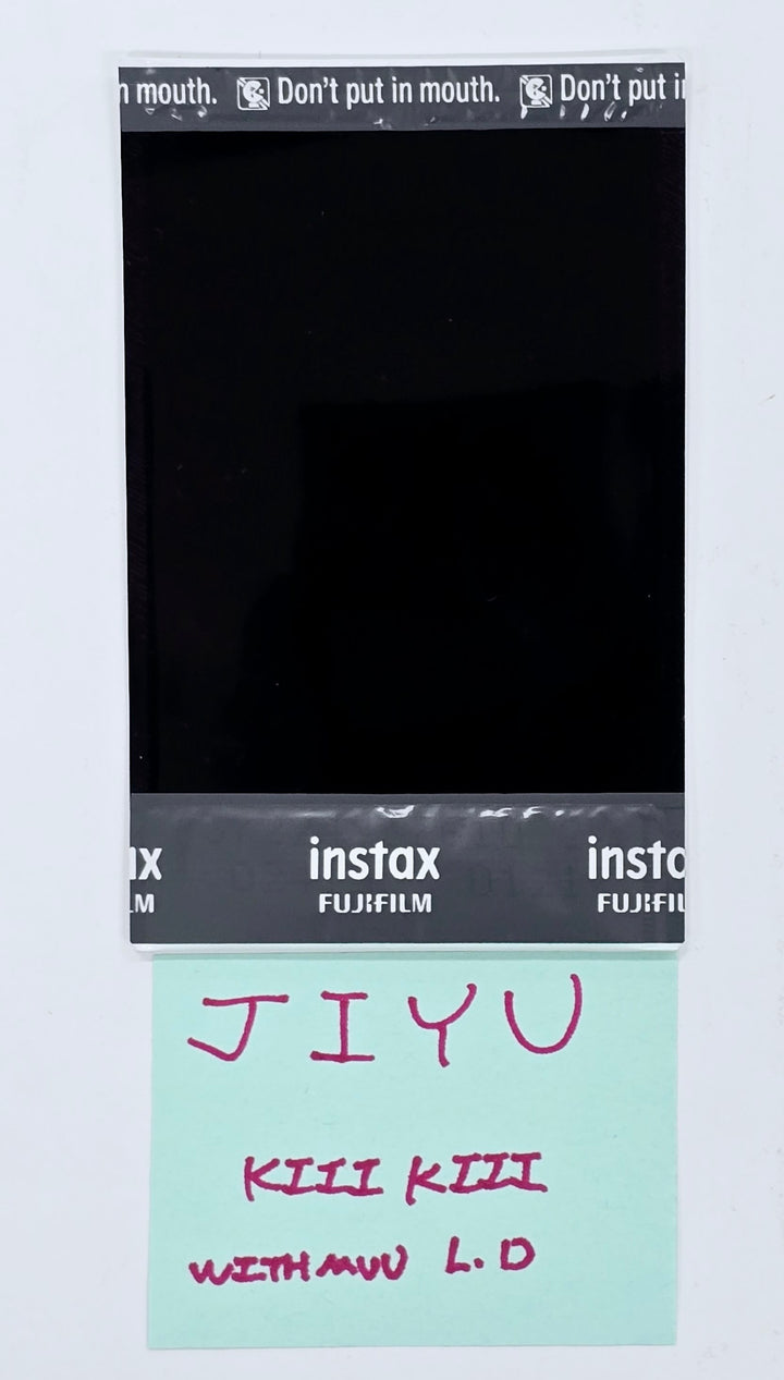 JIYU (Of KiiiKiii) "UNCUT GEM" - Hand Autographed(Singed) Polaroid [25.4.9]