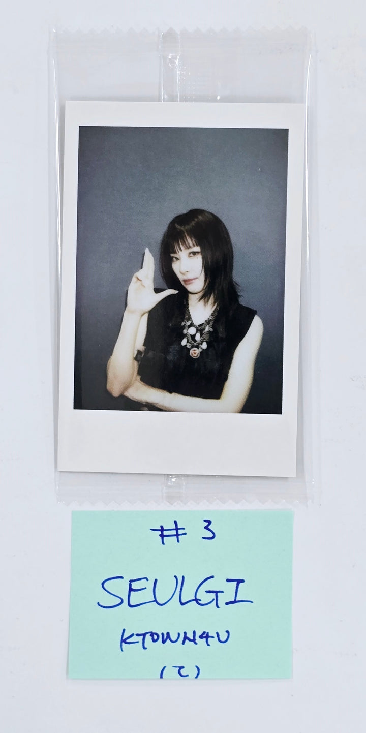SEULGI (Of Red velvet) "Accidentally On Purpose" - Ktown4U Fansign Event Photocard Round 2 [25.4.9]