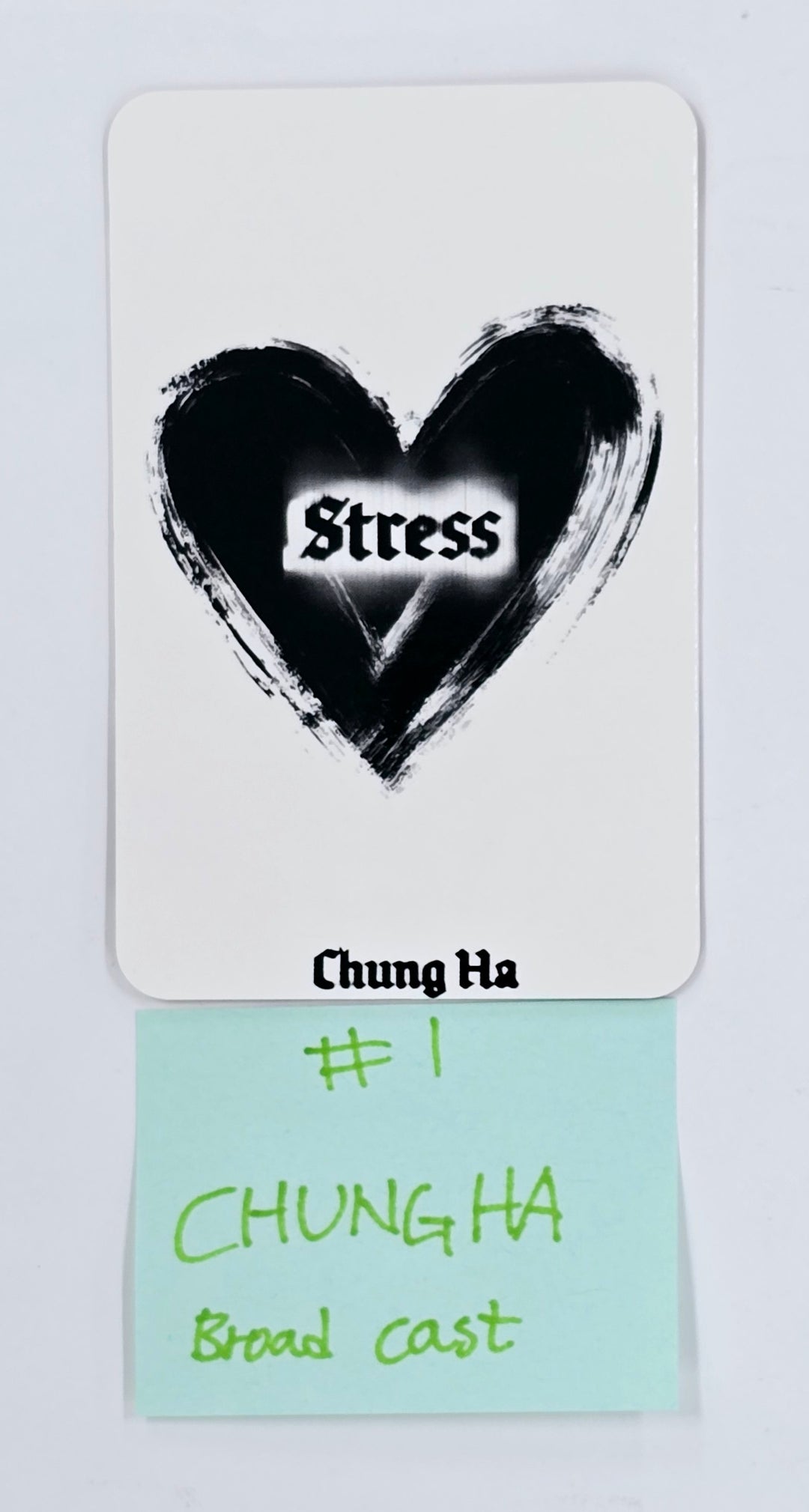 Chung Ha "Alivio" - Broadcast Photocard [25.4.9] - Must Read !
