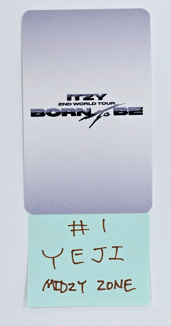 ITZY "BORN TO BE" 2ND WORLD TOUR - MIDZY Zone Event Photocard [25.4.9] - Must Read !