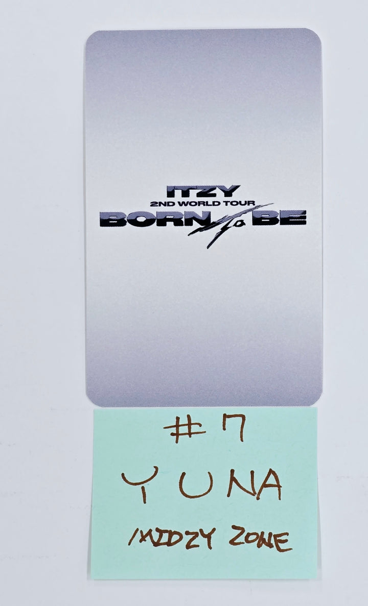 ITZY "BORN TO BE" 2ND WORLD TOUR - MIDZY Zone Event Photocard [25.4.9] - Must Read !