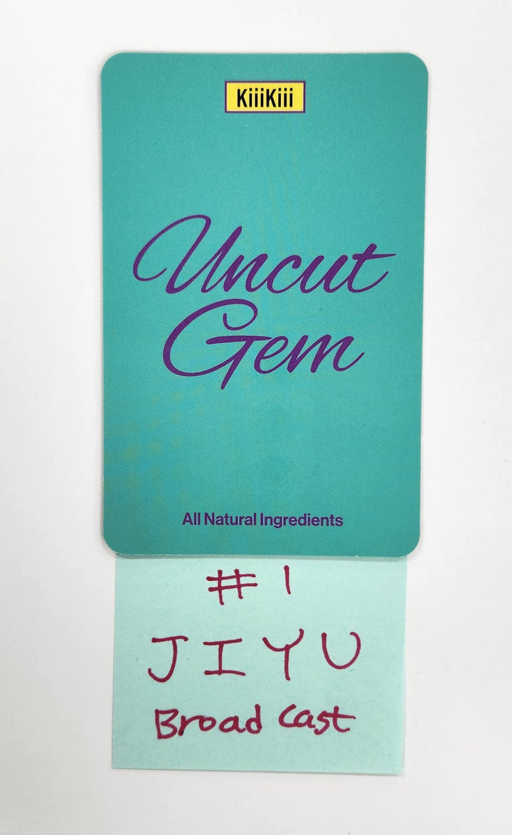 KiiiKiii "UNCUT GEM" - Broadcast Photocard [25.4.9] - Must Read !