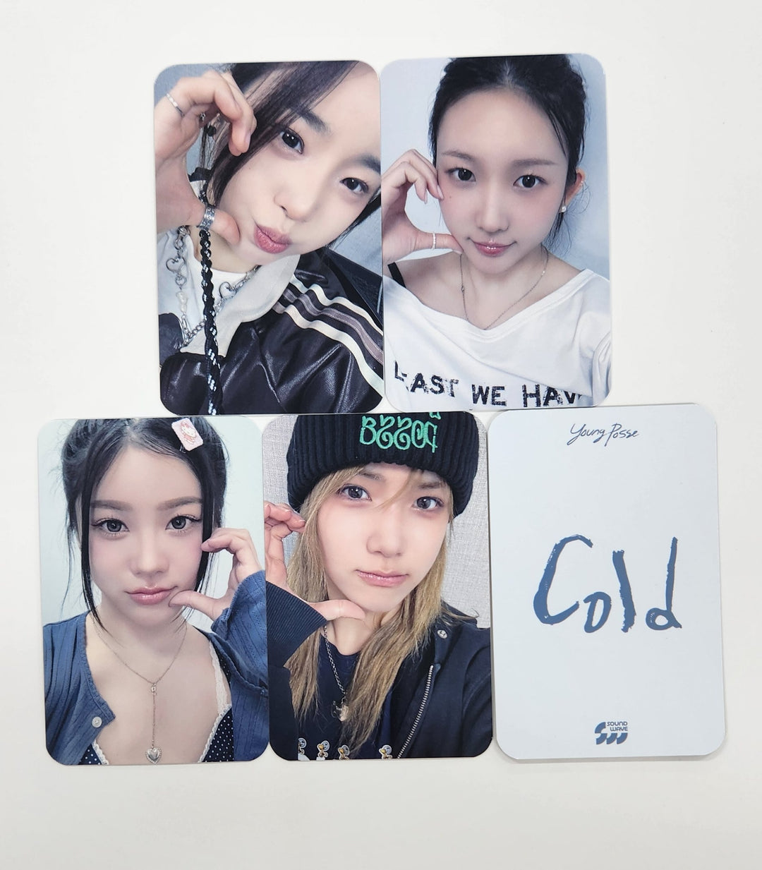 YOUNG POSSE "COLD" - Soundwave Fansign Event Photocard [25.4.9]
