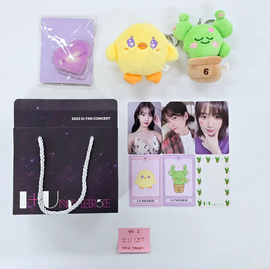 IU "I+UN1VER5E" - 2023 Fanconcert Event PVC Photocards (3EA) &amp; Set [25.4.10]