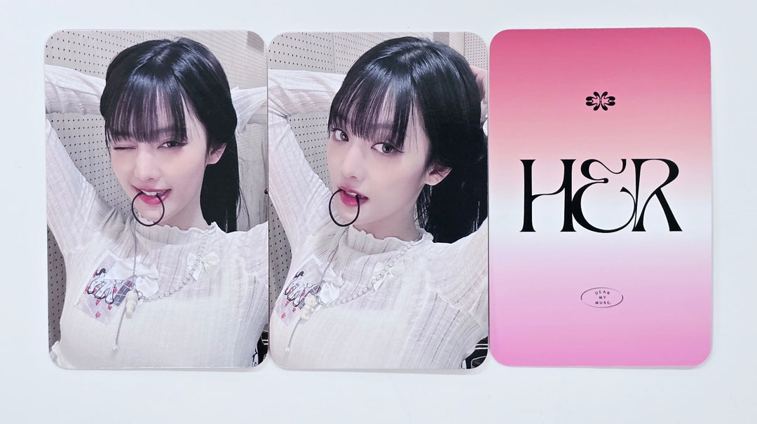Minnie (of (G)I-DLE) "Her" - Dear My Muse Fansign Event Photocard [25.4.10]