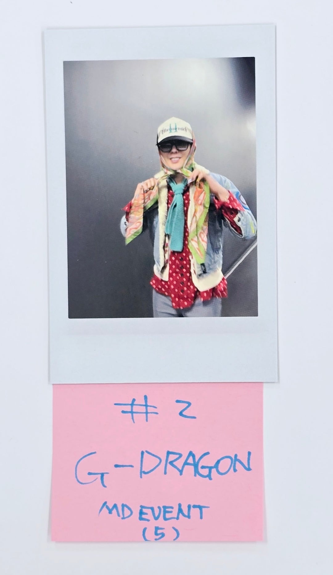 G-Dragon "Übermensch" 2025 World Tour - Official MD Event Photocard [25.4.10]