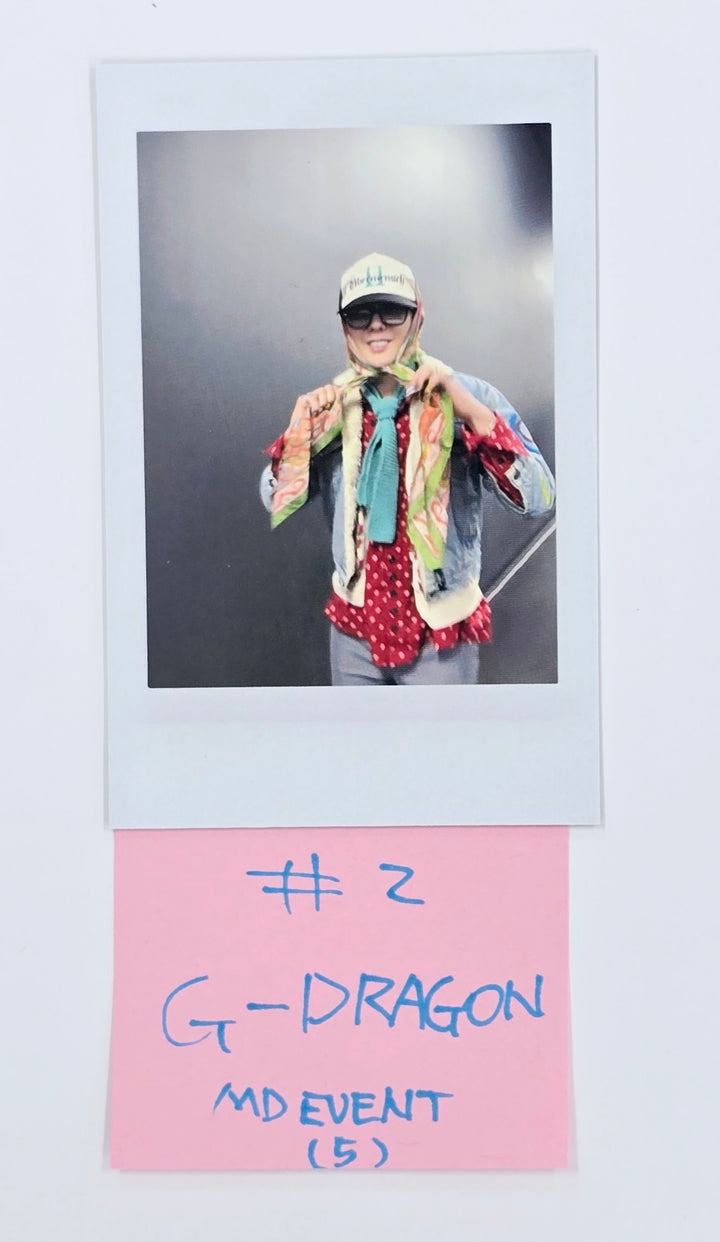 G-Dragon "Übermensch" 2025 World Tour - Official MD Event Photocard [25.4.10]