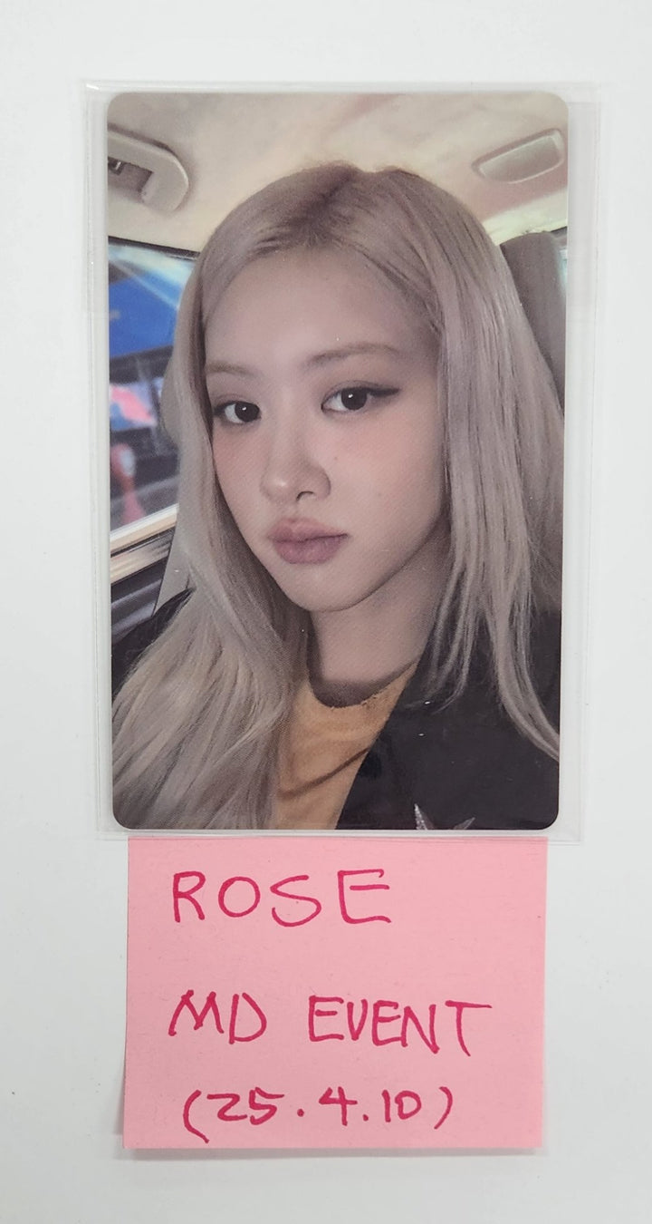 ROSE (of Black Pink) - TheBlackLabel Pop-Up Store MD Event Photocard [25.4.10]