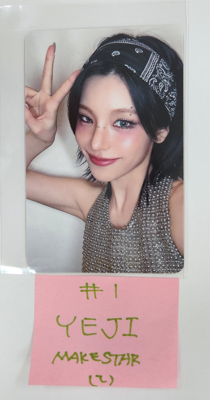 YEJI (Of ITZY) "Air" - Makestar Fansign Event Photocard [25.4.10]