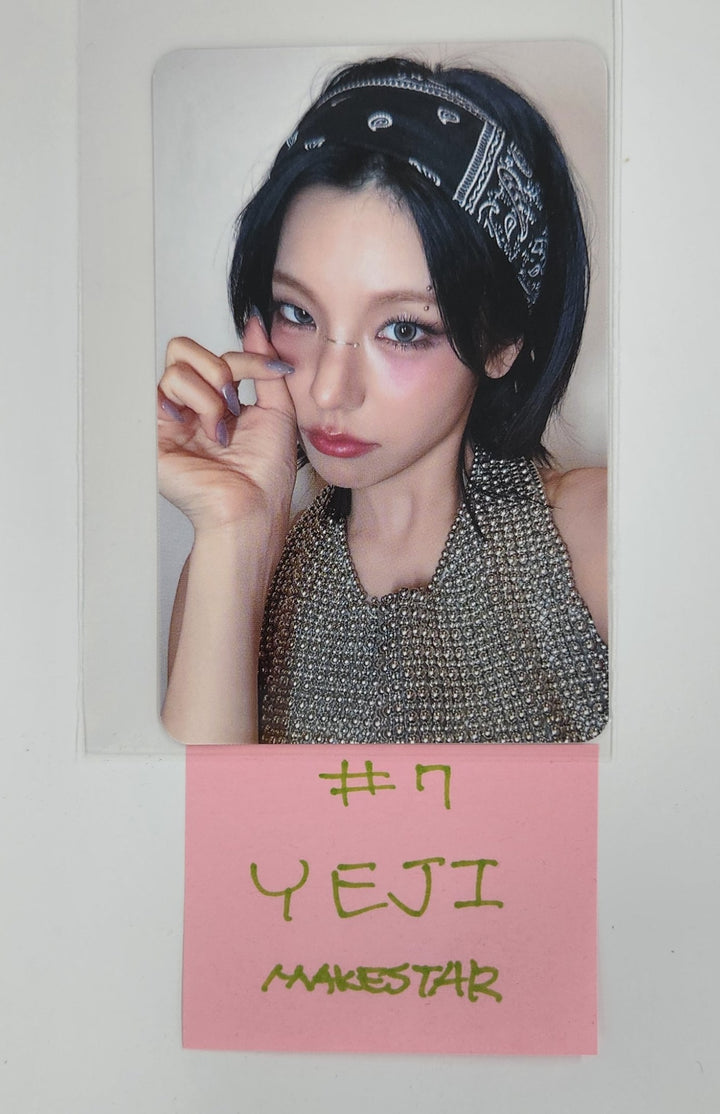 YEJI (Of ITZY) "Air" - Makestar Fansign Event Photocard [25.4.10]