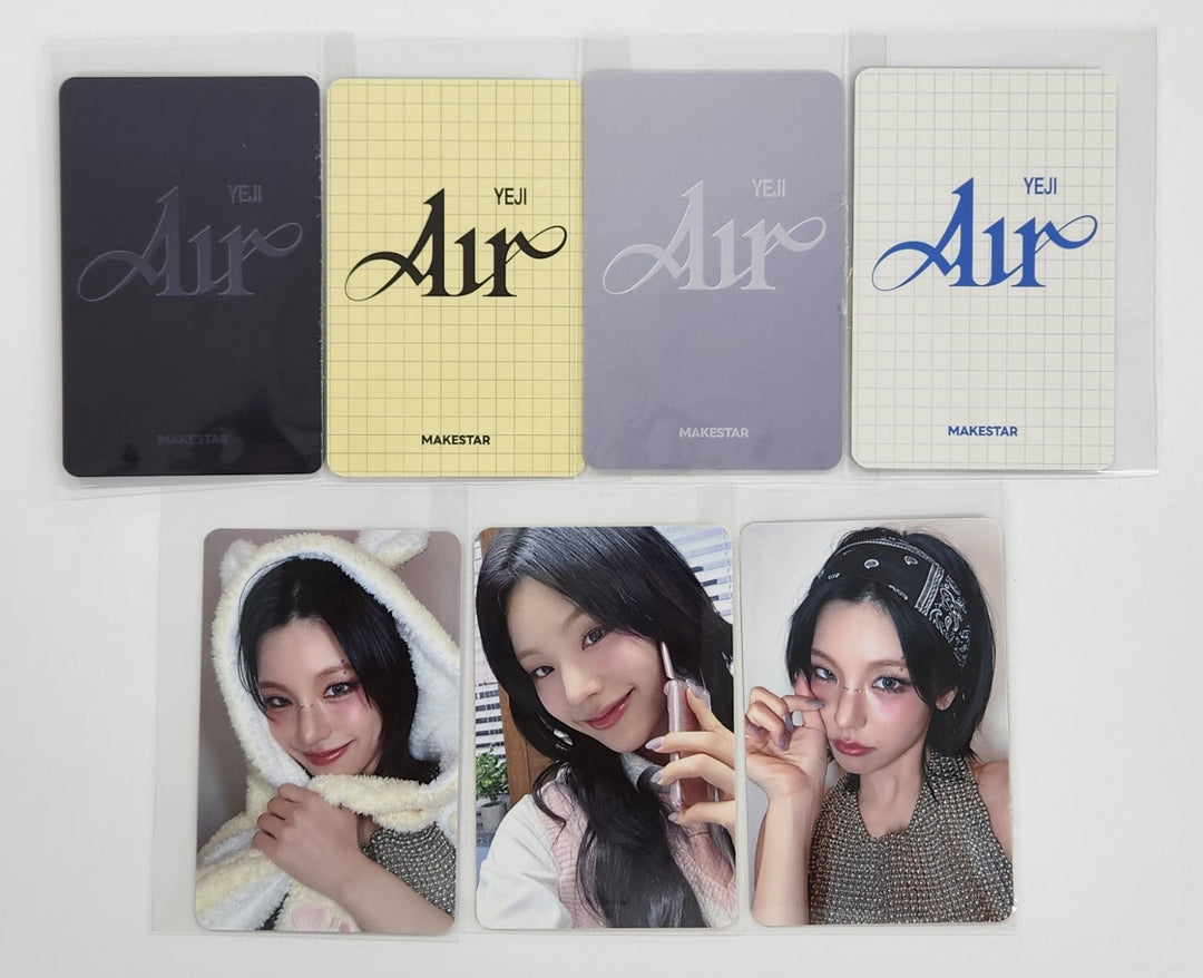 YEJI (Of ITZY) "Air" - Makestar Fansign Event Photocard [25.4.10]