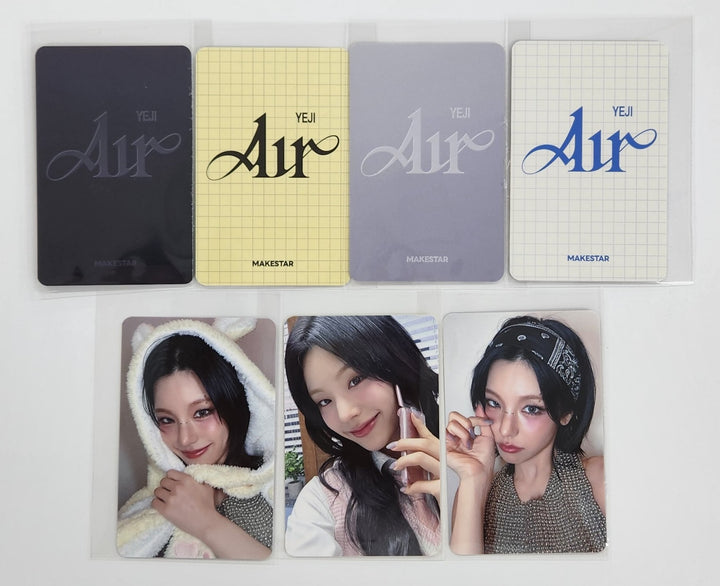 YEJI (Of ITZY) "Air" - Makestar Fansign Event Photocard [25.4.10]