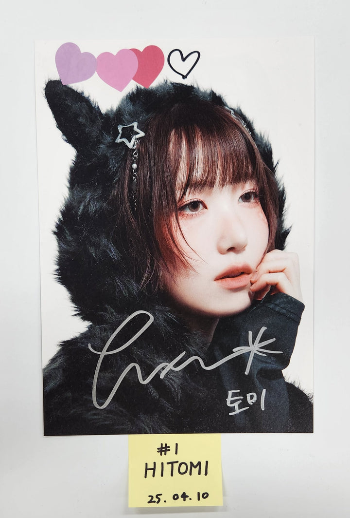 SAY MY NAME "My Name Is..." - A Cut Page From Fansign Event Album [25.4.10]
