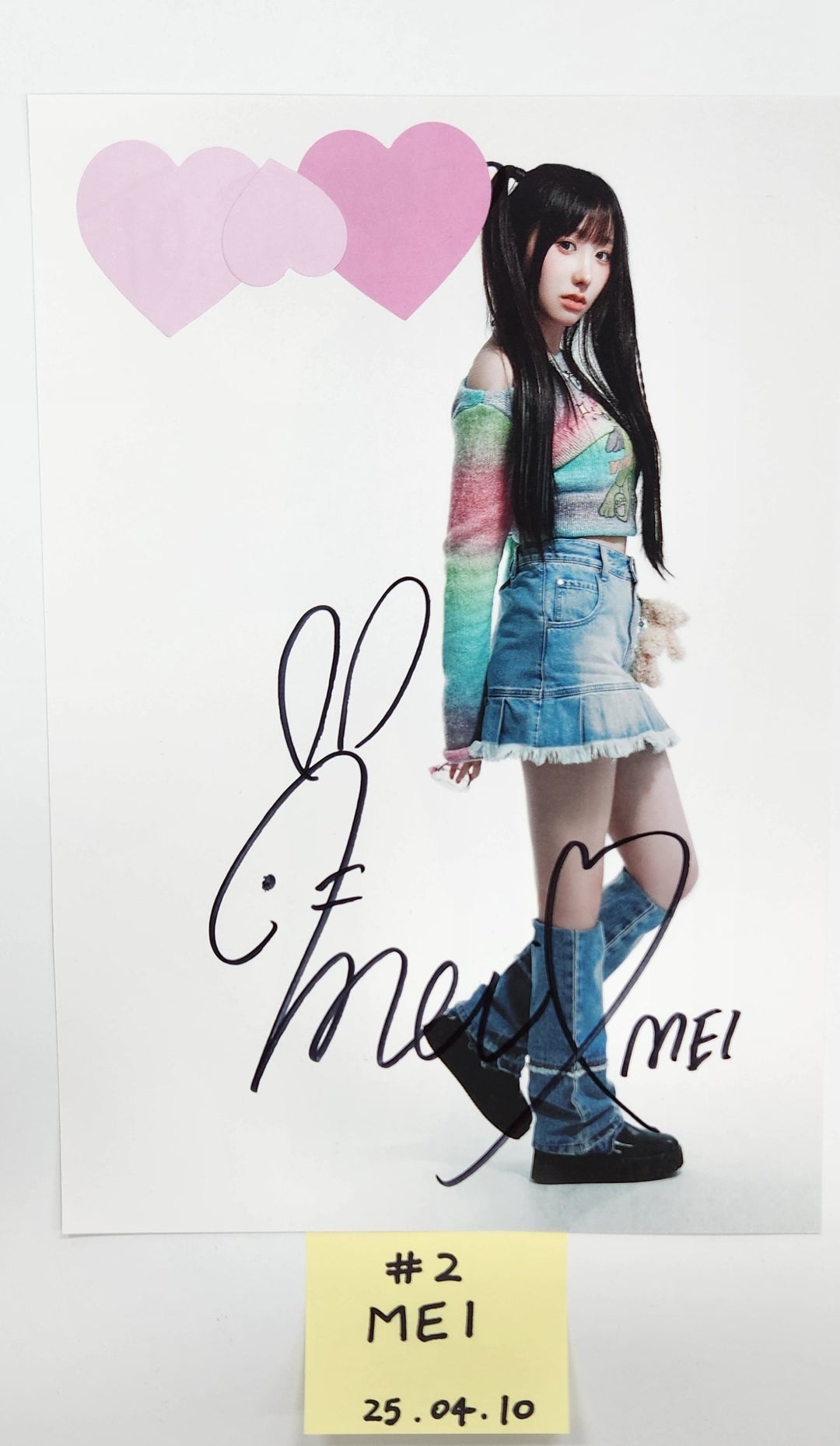 SAY MY NAME "My Name Is..." - A Cut Page From Fansign Event Album [25.4.10]