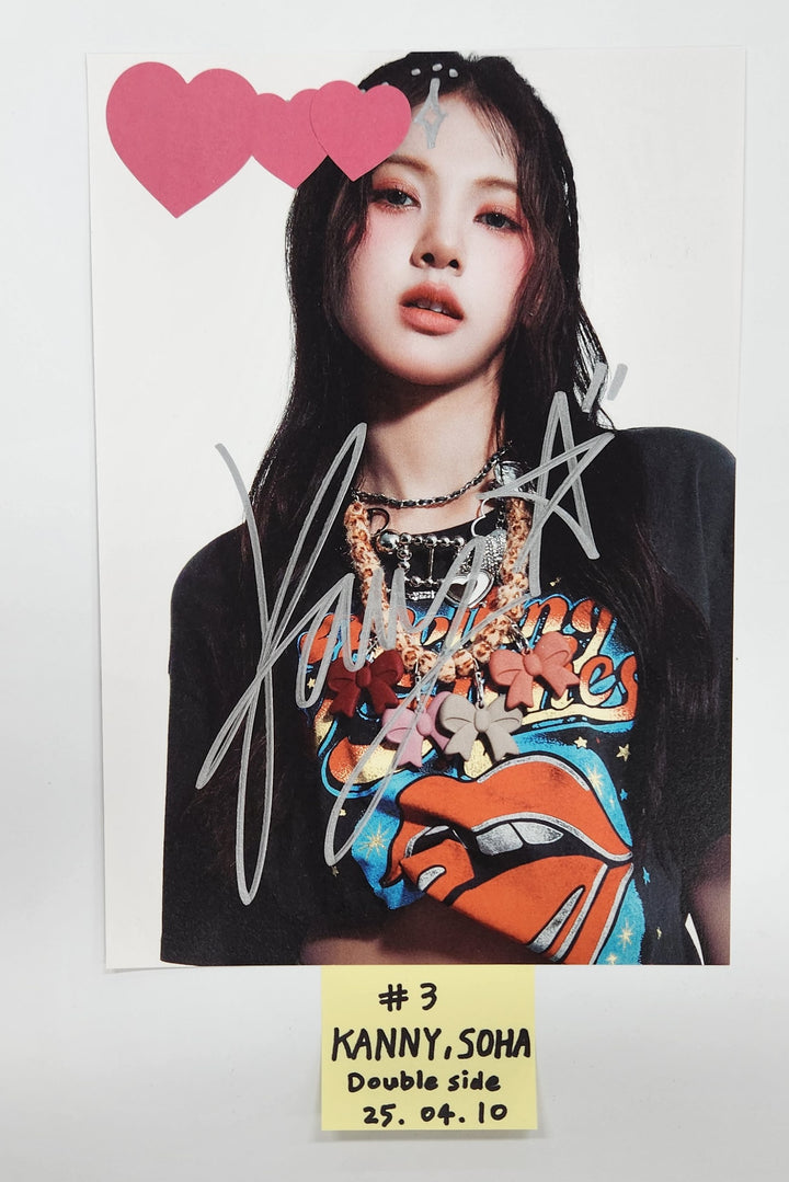 SAY MY NAME "My Name Is..." - A Cut Page From Fansign Event Album [25.4.10]