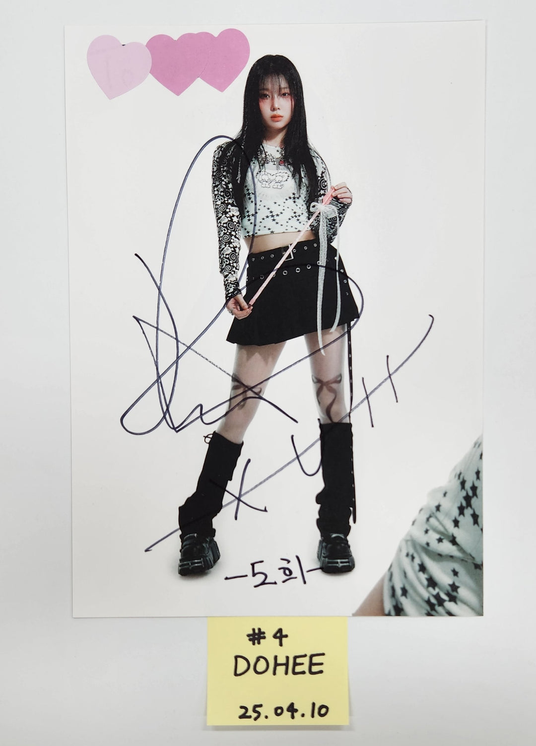 SAY MY NAME "My Name Is..." - A Cut Page From Fansign Event Album [25.4.10]